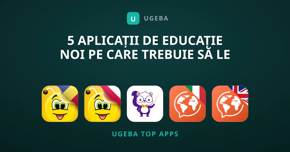 5 Aplicații de Educație Noi pe Care Trebuie să le Încerci